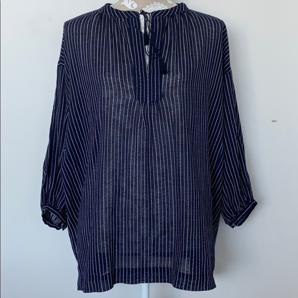 Madewell lightweight oversized L/S tunic